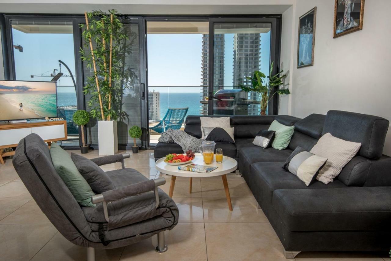 Bat Yam Luxery 5Br Sea View Suite 外观 照片